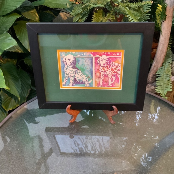 Dalmatian Puppy Dog Colorful Hanging Picture - Picture 3 of 4